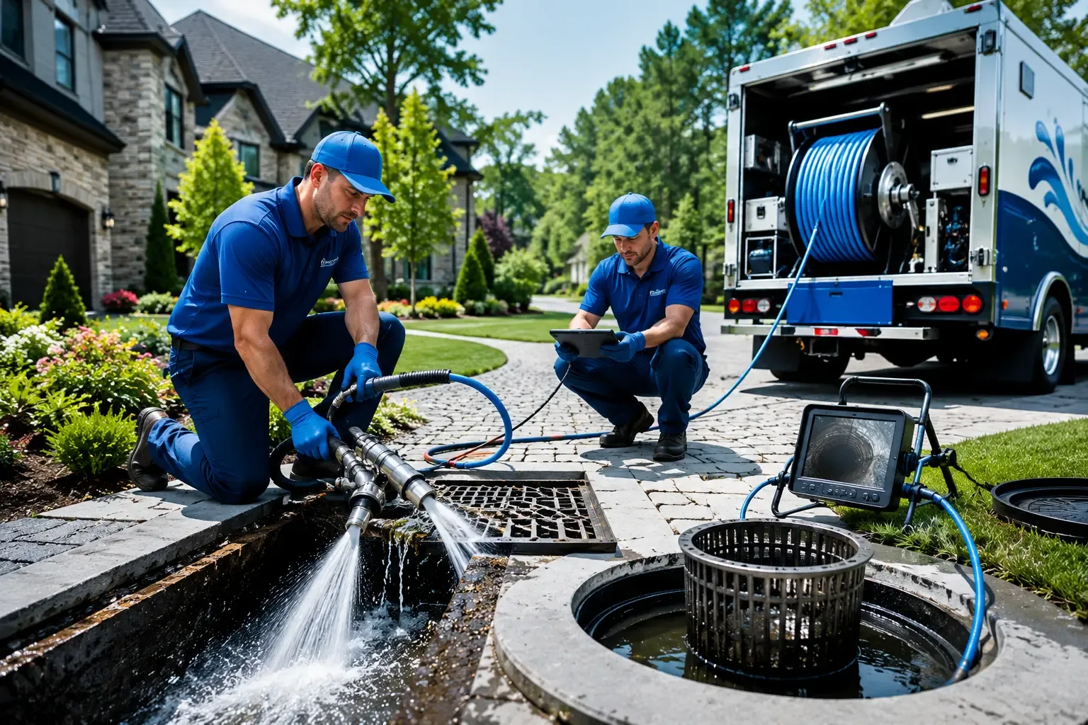 Local outdoor drain cleaning professionals in Potter, WI